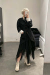 Marc Le Bihan 2590 Collection of Triple Tulle Silk Skirts Handmade in France MLB-2590-HEI Black